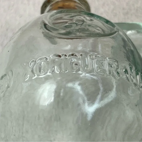 Vintage Glass Bottle w/Cork Gin Xoriguer-Mahon-Menorca, Spain-16oz-Vtg-90s-Retro - Picture 7 of 13